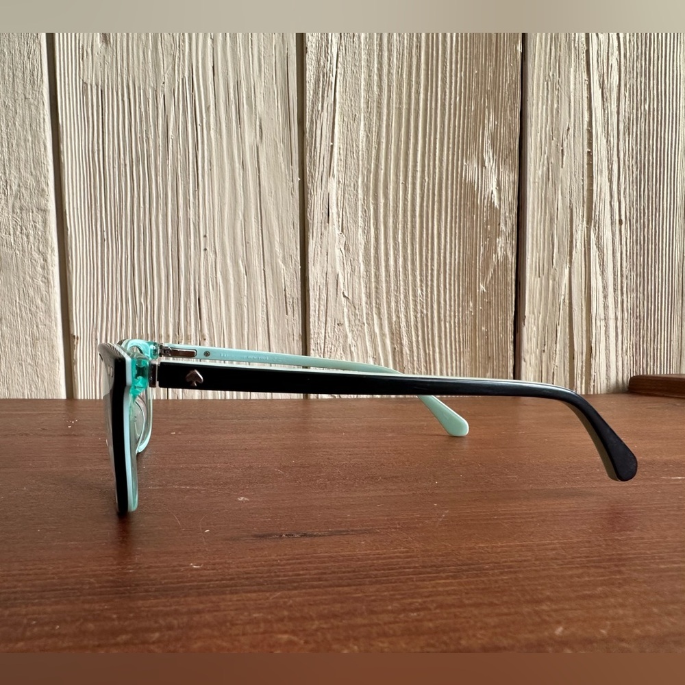Kate Spade Raelynn Green & Black Preowned Prescription Eyeglasses - Picture 4 of 7